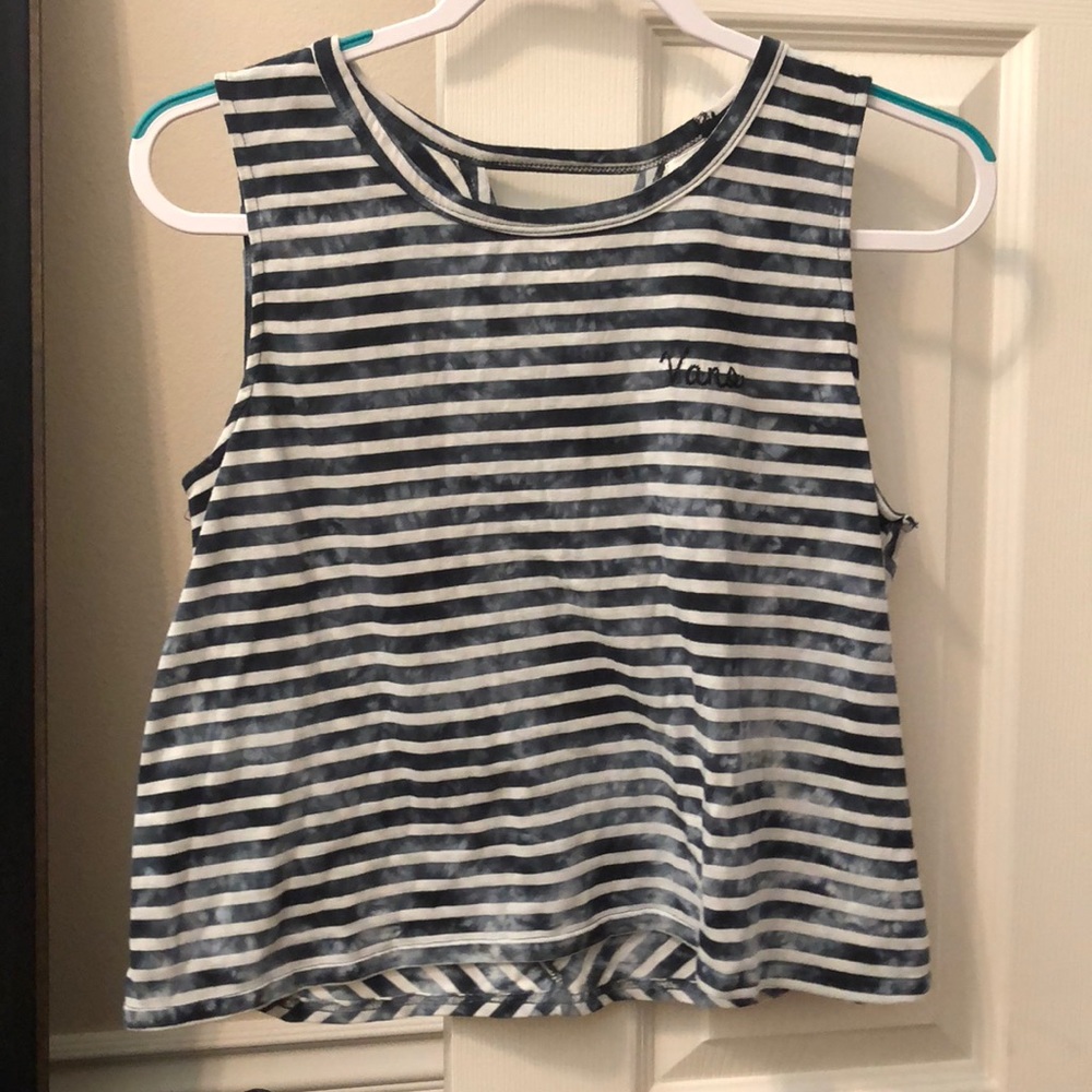 Tie-dye Vans tank top